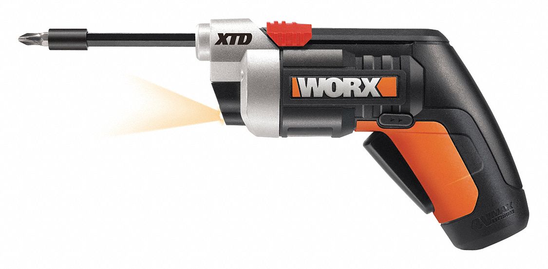 Screwdriver, Extended Reach, 4V, Li-Ion