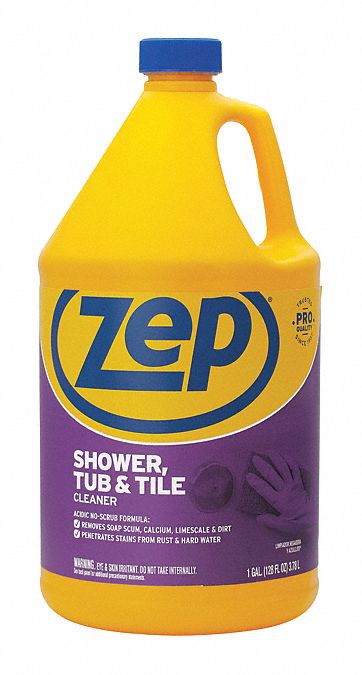 SHOWER, TUB AND TILE CLEANER, 1 GALLON/ 3.78 L, TUB, 4 PK