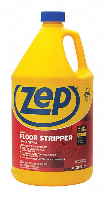 Heavy-Duty Floor Stripper Conc, 1 gal, PK4