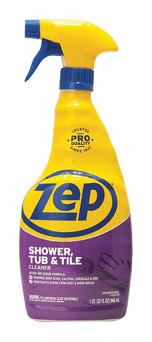 Shower, Tub and Tile Cleaner, 32 oz., PK12