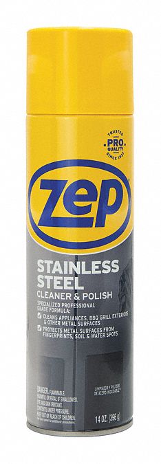 Stainless Steel Cleaner, 14 oz., PK4