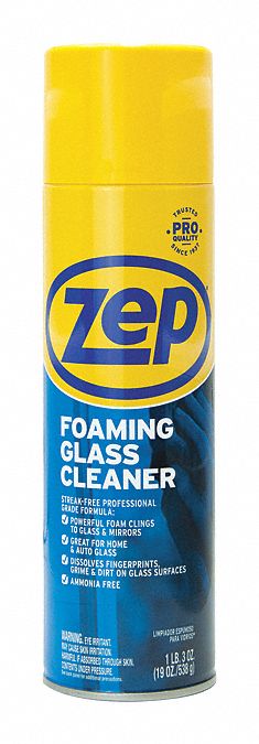Glass Cleaner Aerosol Foaming 20 oz PK12