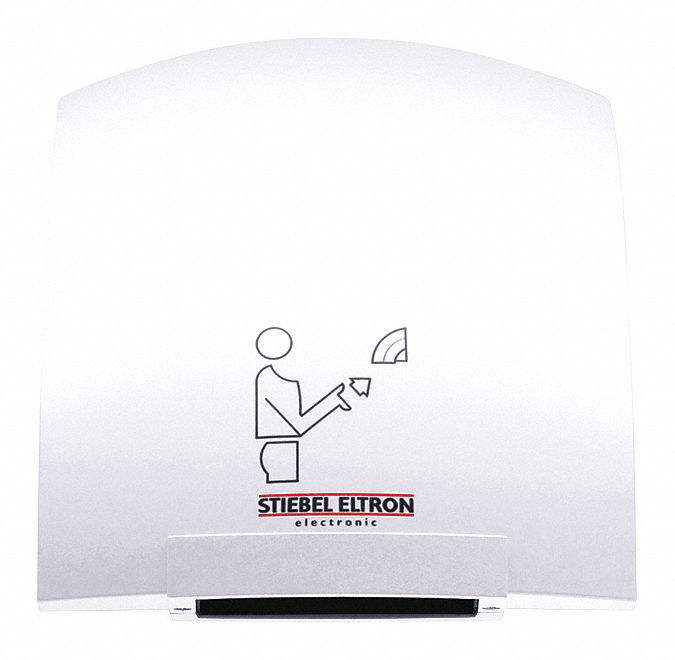 Hand Dryer Galaxy White Abs 120V 1.85kW