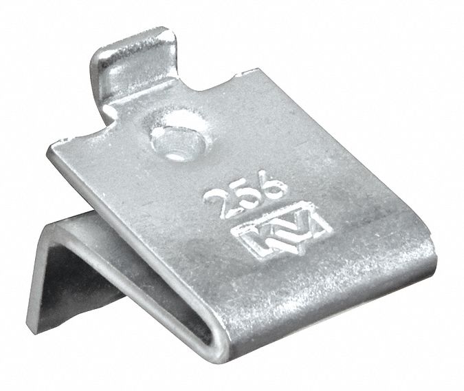 Shelf Support Clip Zinc PK12
