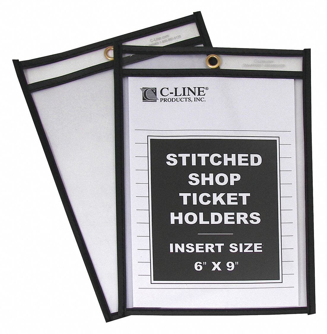 Shop Ticket Holders, 2 Side, 6 x 9", PK25