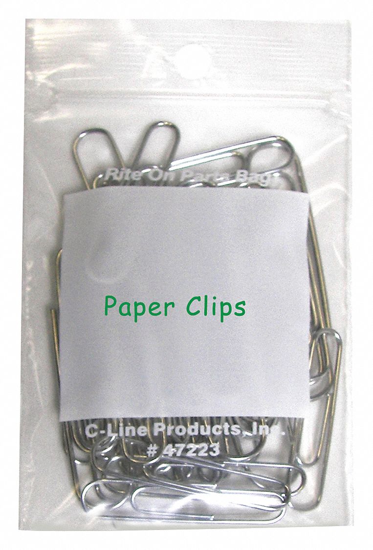 Write-On Bags, Recloseable,