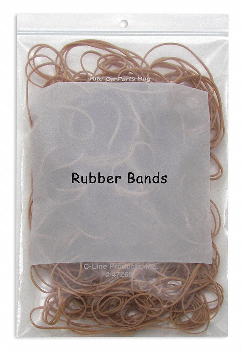 Write-On Bags, Recloseable, 6 x 9", PK1000