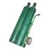 Magnetic-Hold Ergonomic Tilt-Back Cylinder Hand Trucks