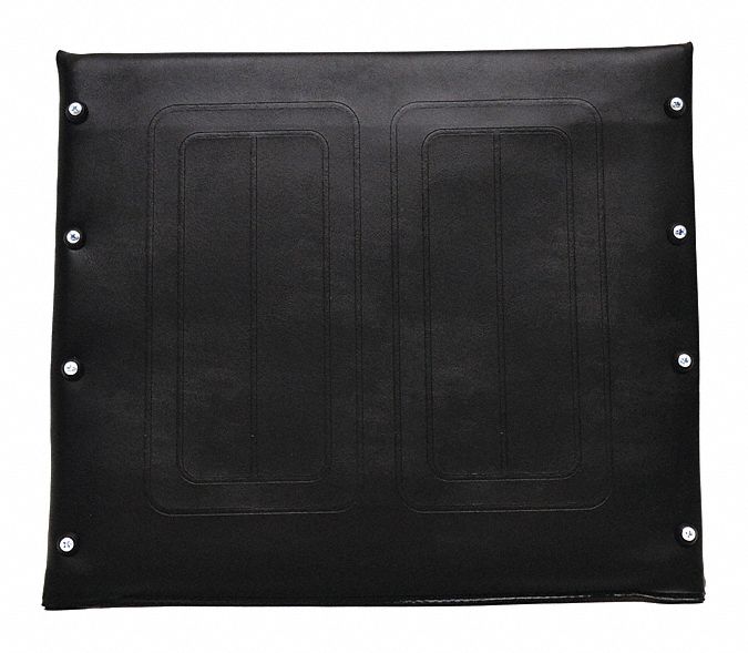 Seat Upholstery: Vinyl, 16 in Overall Lg, 18 in Overall Wd, 16 in Overall Ht