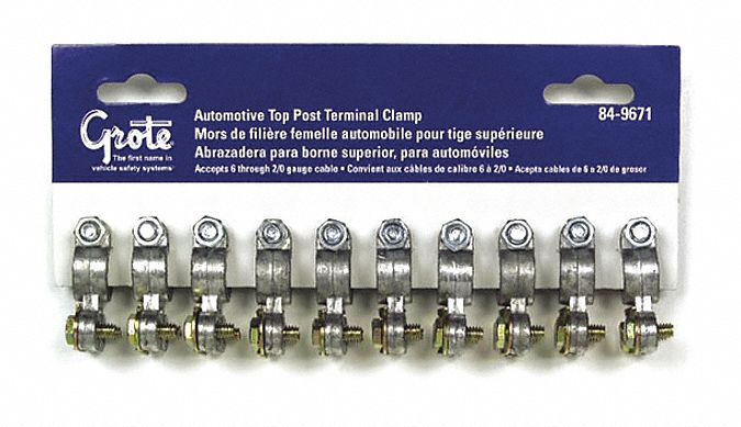BATTERY TERMINAL TOP POST 10/PK