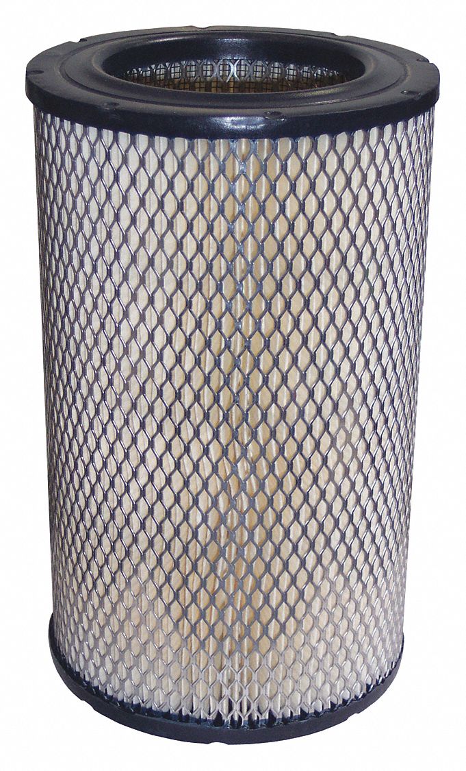 HEPA Cartridge Filter: Fiberglass, 9.5 in Overall Ht, 3 9/16 in Inside Dia, HE230