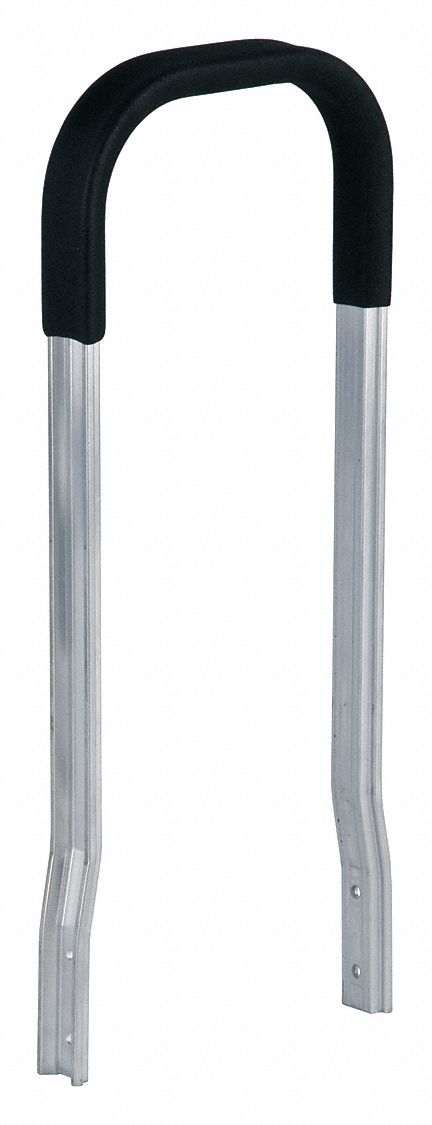 Frame Exension with Foam Sleeve for Hand Trucks: 55 in Overall Ht, 500 lb Load Capacity