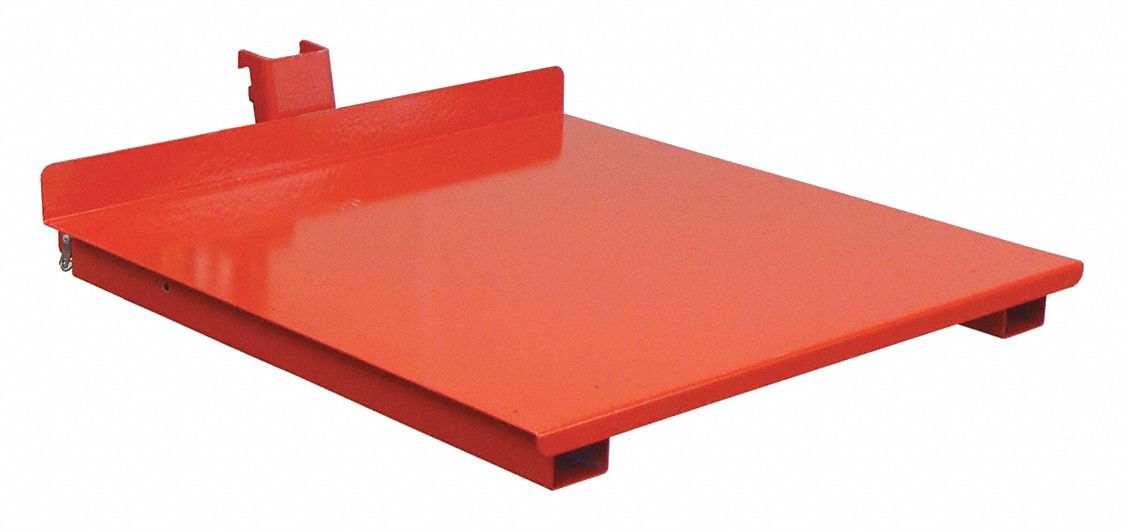 Straight Fork: 350 lb Load Capacity, 28 1/2 in x 24 in x 6 1/4 in, Steel, 5360252