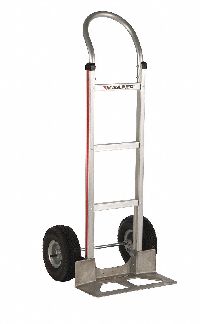 Corrosion-Resistant Modular Aluminum General Purpose Hand Truck: 500 lb Load Capacity