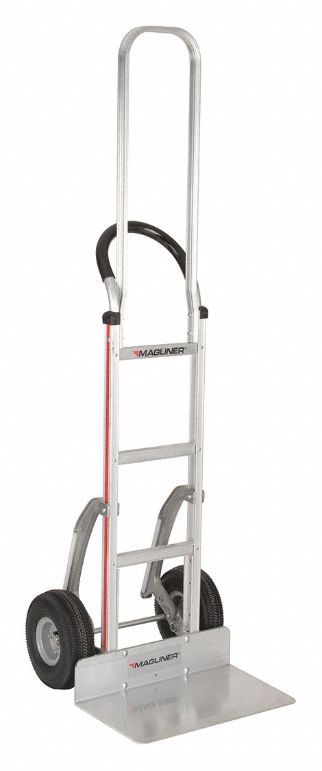 Corrosion-Resistant Modular Aluminum General Purpose Hand Truck: 500 lb Load Capacity