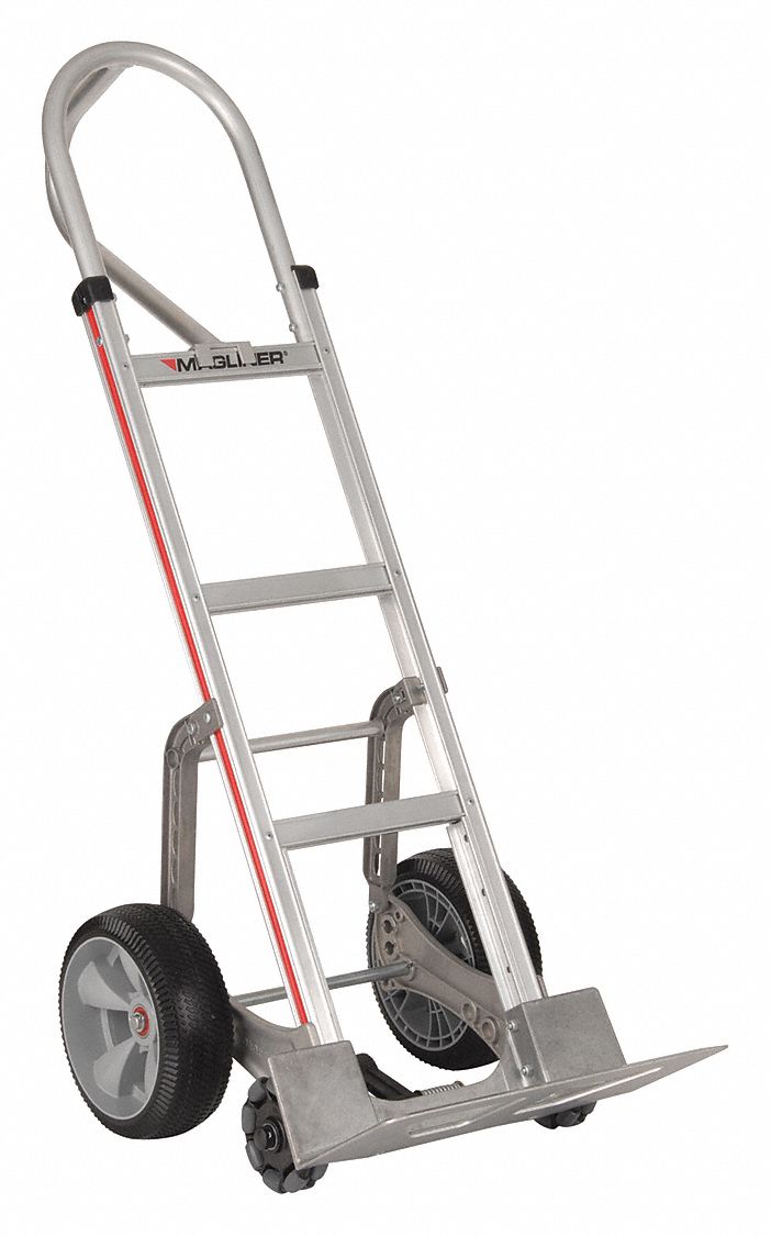 Ergonomic Tilt-Back Corrosion-Resistant Aluminum General Purpose Hand Truck