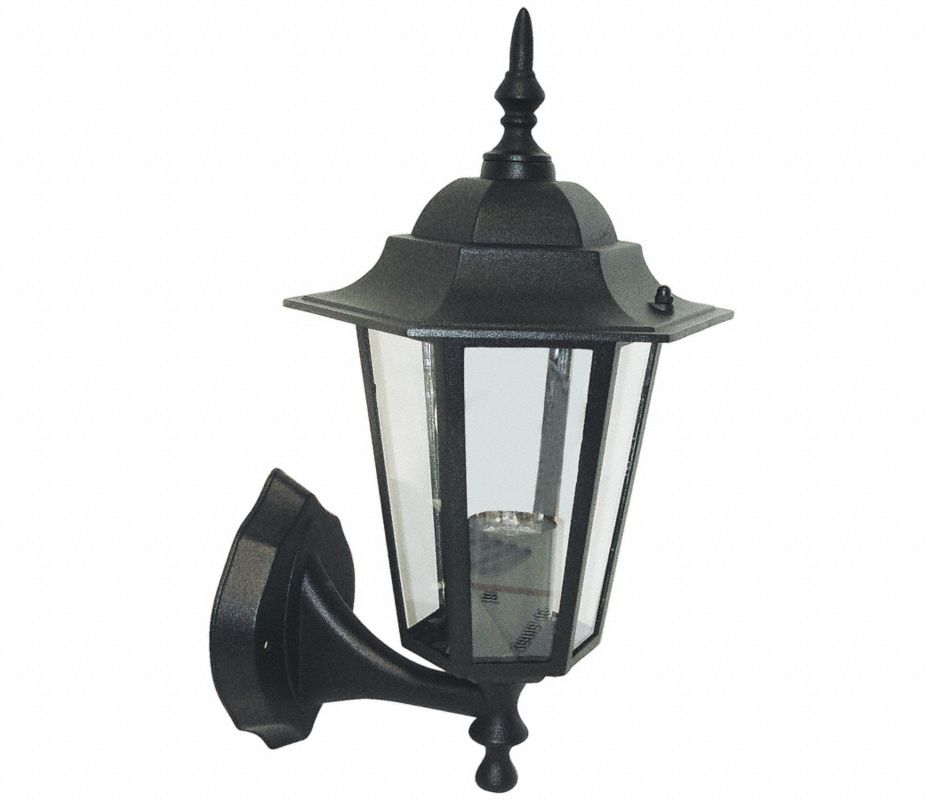 TECNOLITE Luminaria para Jardín,100 a 240V,Negro Reflectores para