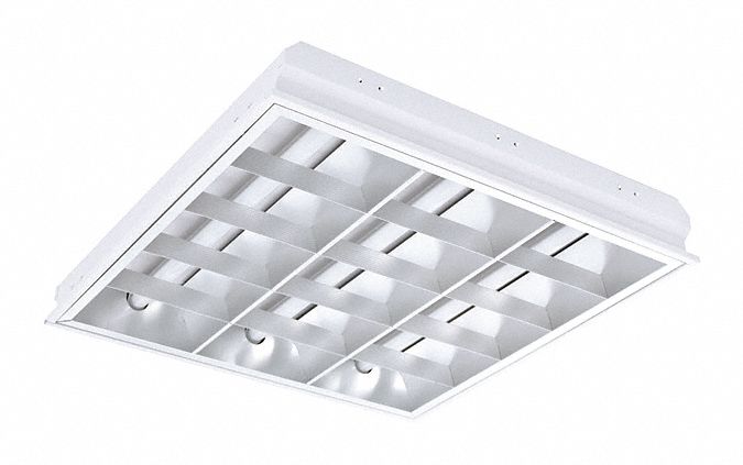 CONSTRULITA Luminaria Troffer LED,2050 lm,120/277V Luminarias