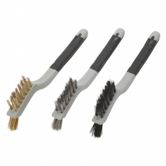 WARNER, Wire Mini Brush Set,3Pc - 59YP91|10481 - Grainger