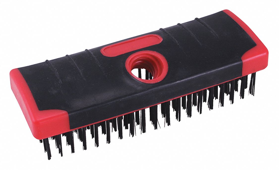 Scrub Brush, Steel Wire, PK8