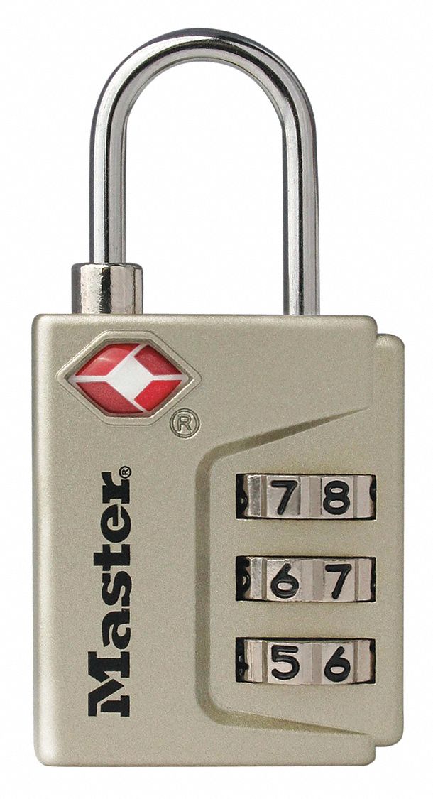 MASTER LOCK Candado de Combinación dígitos Acero - Candados de Combinación  - 59YX34