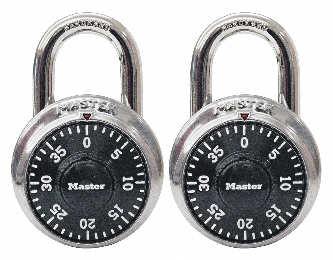  MASTER LOCK Candado de Combinaci n No Reajustable Frontal 