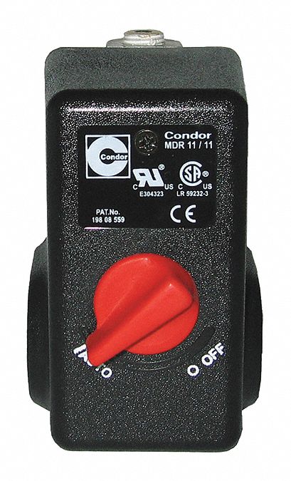 Air Compressor Pressure Switch, 135 psi