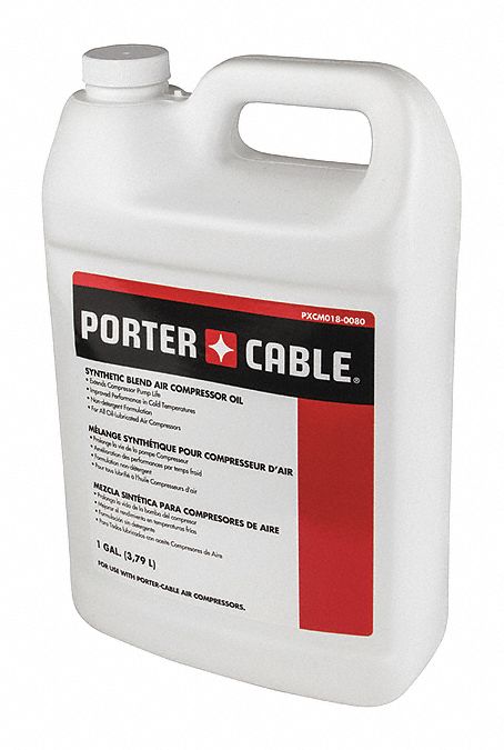 Synthetic Blend Air Compressor Oil,1gal. - Grainger