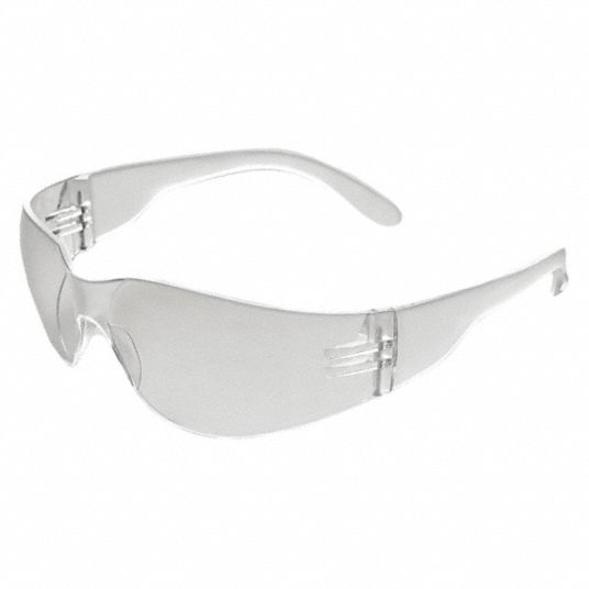 Safety Glasses,Clr Frame,Clr,AntiFog Grainger
