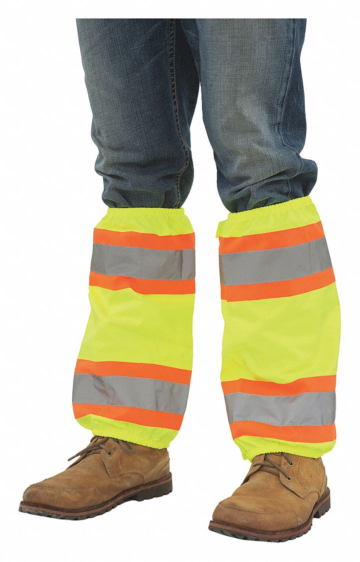 Gaiters, Contrasting Trim,