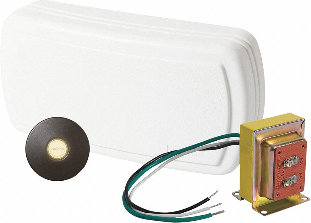 Chime, Stucco Pushbutton,