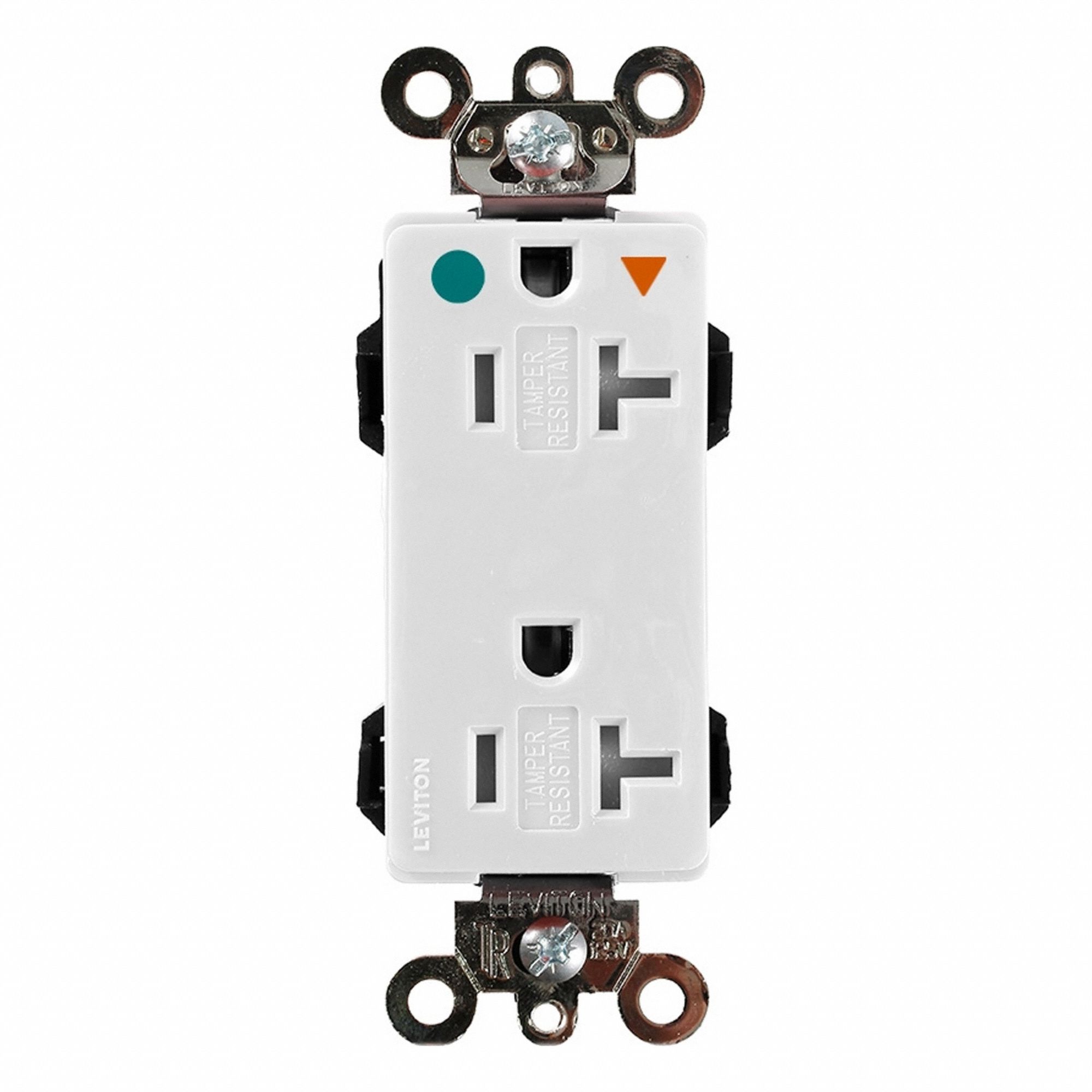 Lev-Lok HG/IG Dup 20A 125V TR Wht