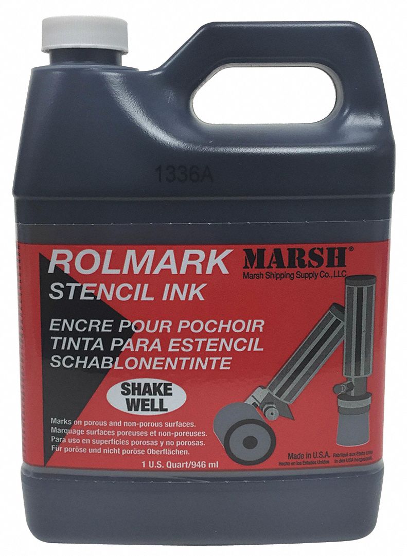 5A132 - Rolmark Roller Stencil Ink 1qt.