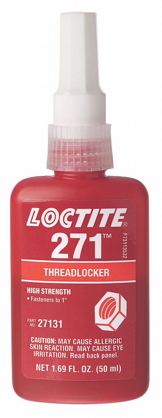 Permatex 27100 Threadlocker Red – 6ml, High Strength – LOCTITE Style 6048003