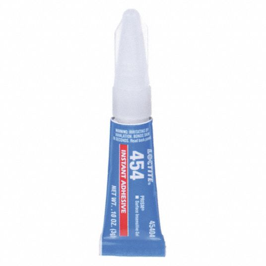 LOCTITE, 454, Plastics, Instant Adhesive 5A232233998 Grainger