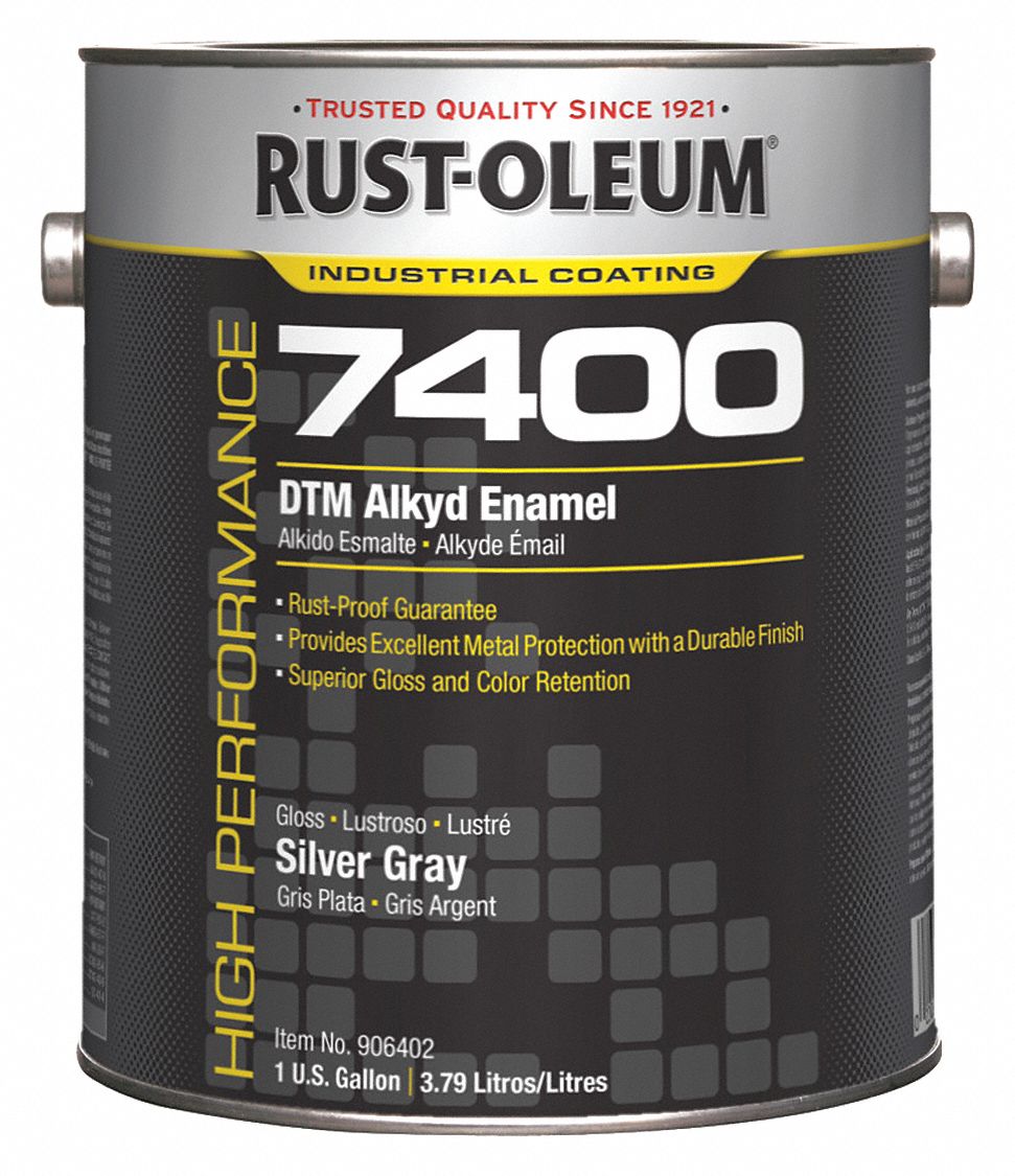 For Metal/Wood, Silver Gray, Interior/Exterior Paint 5A267906402