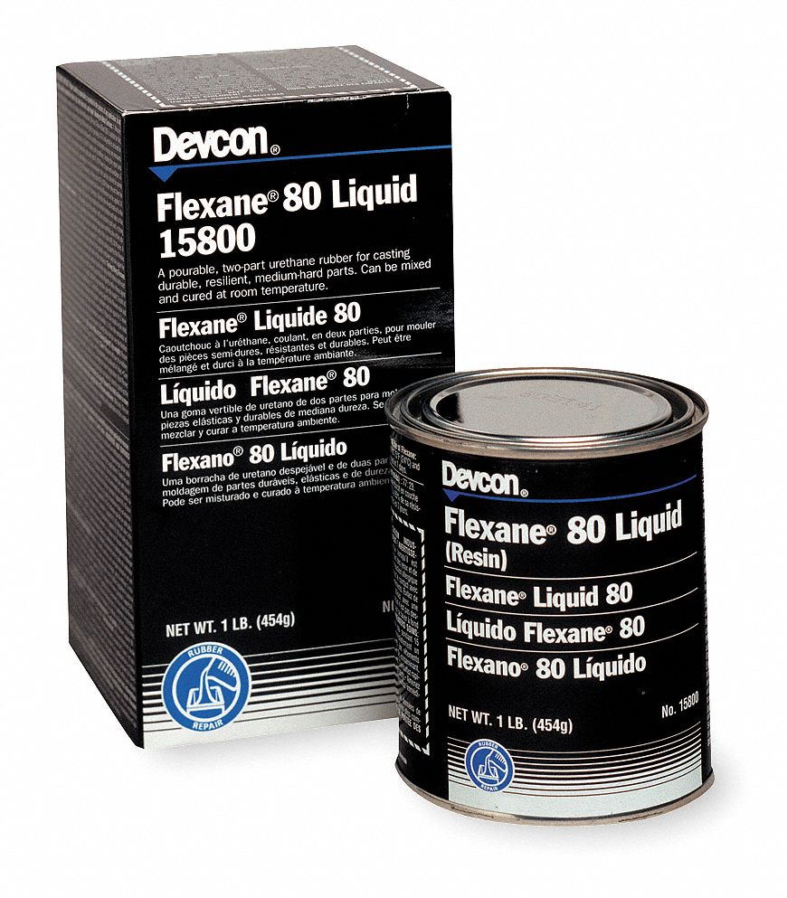 FLEXANE 80 LIQUID, URETHANE, CAN, COLOURLESS, 1 LB