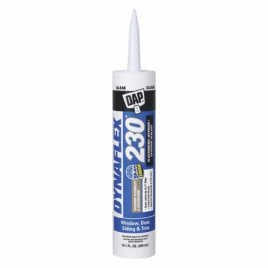 DAP Clear Caulk, Acrylic, 10.1 oz Cartridge 5A46718304 Grainger