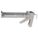 CAULK GUN, CARTRIDGE, 10 OZ, 6:1, HALF BARREL FRAME, RATCHET ROD