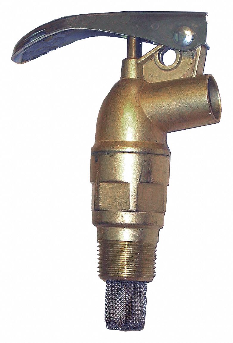 DRUM FAUCET, SELF-CLOSING, ¾ IN MALE NPT, RIGID, FM APPROVED, NON-VISCOUS