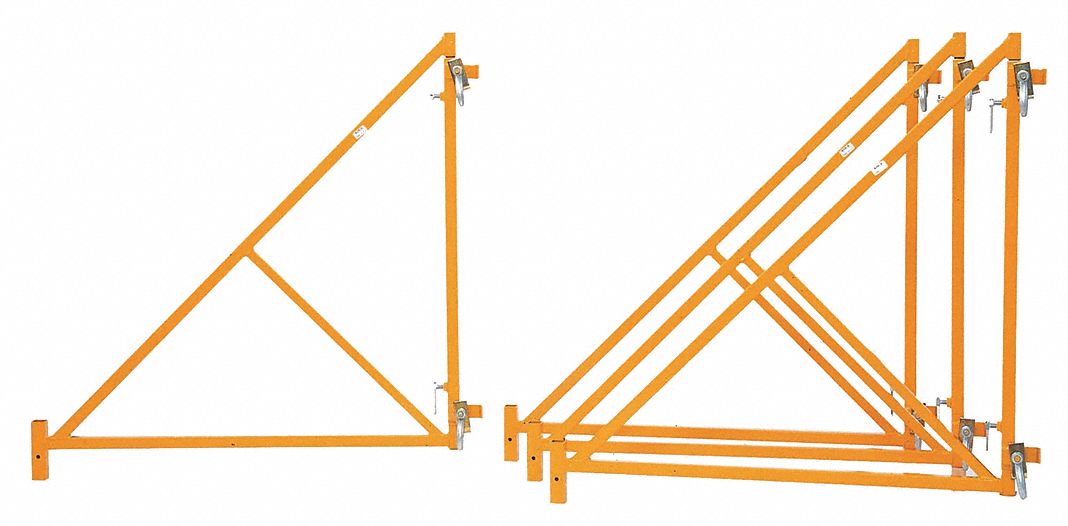 Scaffold Outrigger Kit: Outrigger, Steel, Outriggers