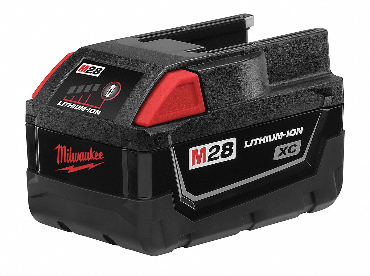 MILWAUKEE M28™ REDLITHIUM™, Battery, Li-Ion, For Use With Milwaukee 28V ...