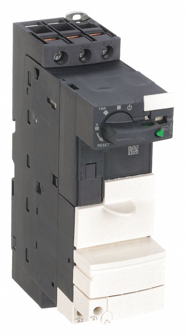 Starter Power Base: Non-Reversing, 3 Poles, 32 A Power Base Max Current (AC), 24 - 240V AC/DC