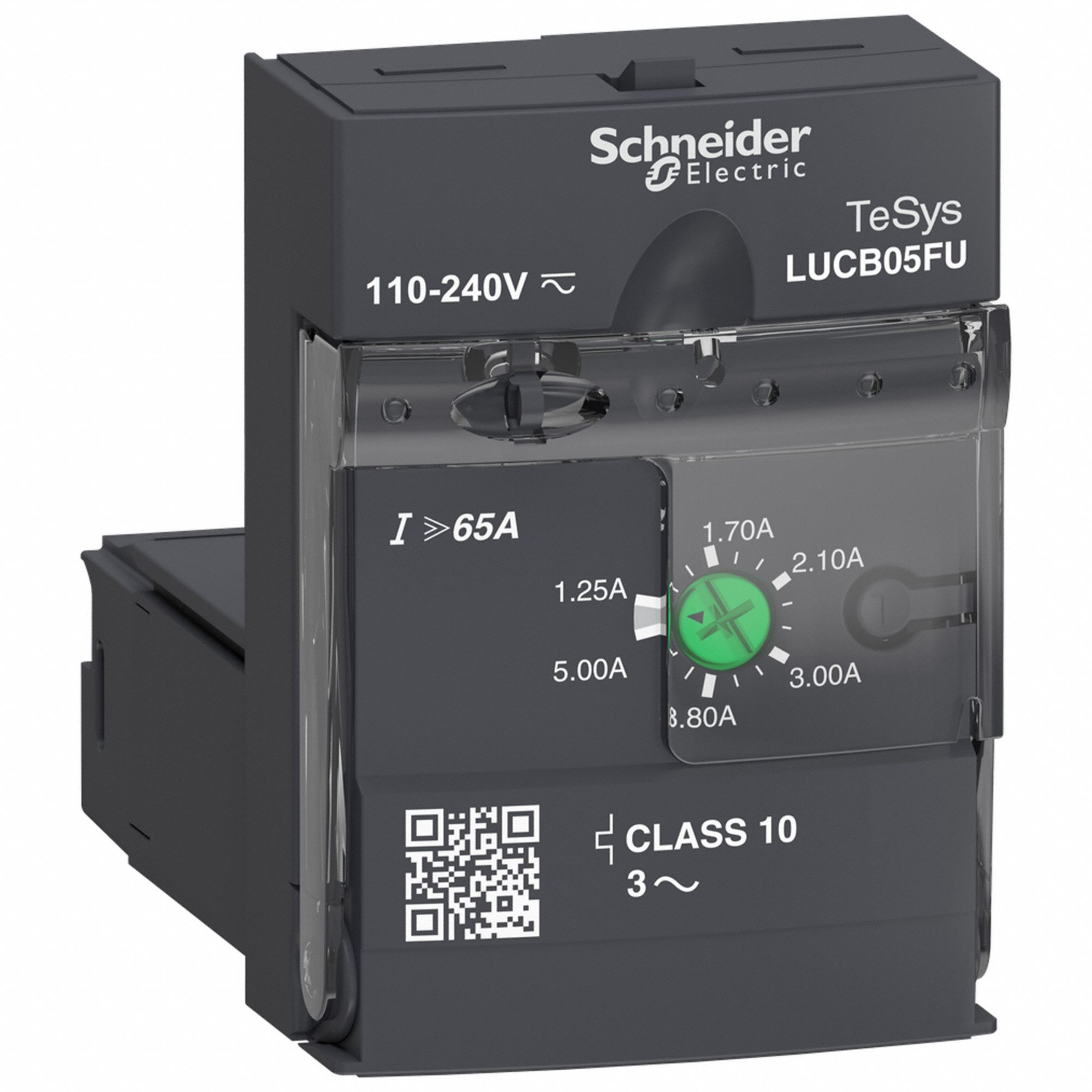 OVERLOAD MODULE, 110 - 240V AC/DC, 1.25 A TO 5 A CURRENT RANGE