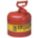 2 GALLON (7.5 L) TYPE I SAFETY CAN, RED, GALVANIZED STEEL, 13¾ IN H, FOR FLAMMABLES