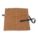 WELDING APRON, WAIST APRON, 19 IN L, BROWN, COWHIDE, ADJUSTABLE BUCKLE, 20 IN W