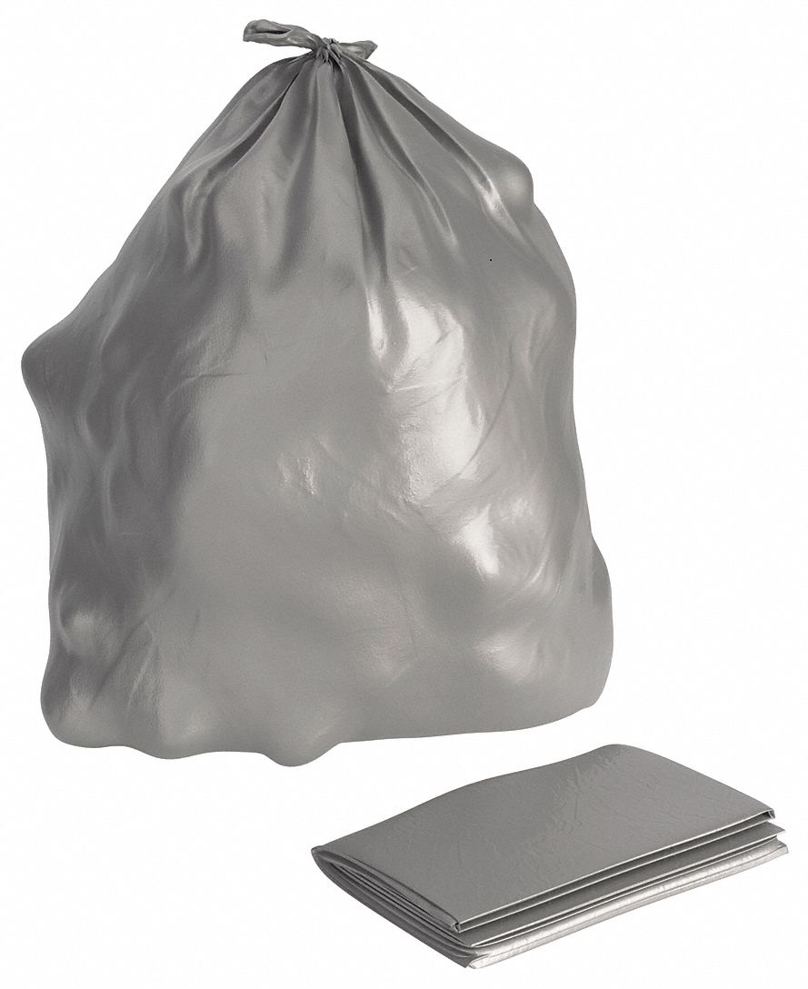 TOUGH GUY, 56 gal Capacity, 43 in Wd, Trash Bags 5AE675AE67 Grainger