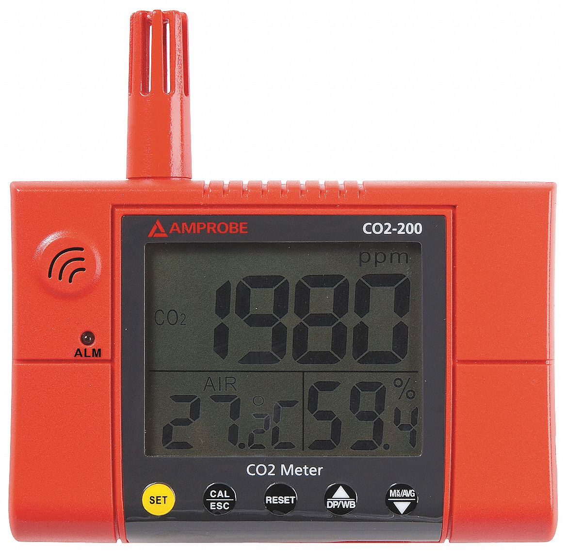 CARBON DIOXIDE METER,380-2000 PPM