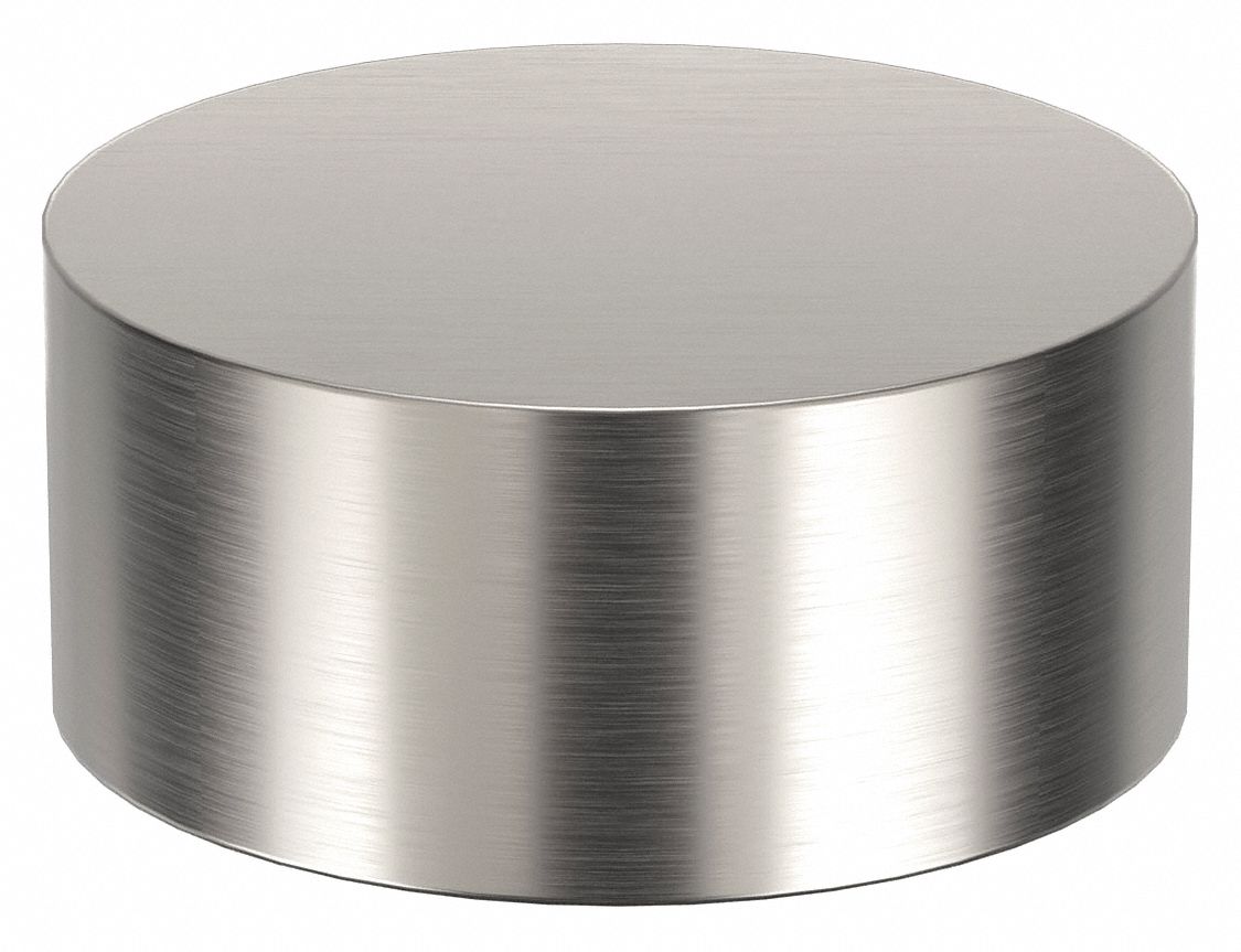 Standoff Cap: 6061, Aluminum, Plain, 5/16"-18 Thread Size, 7/16 in Cap Head Ht, 6061 Aluminum, 2 PK