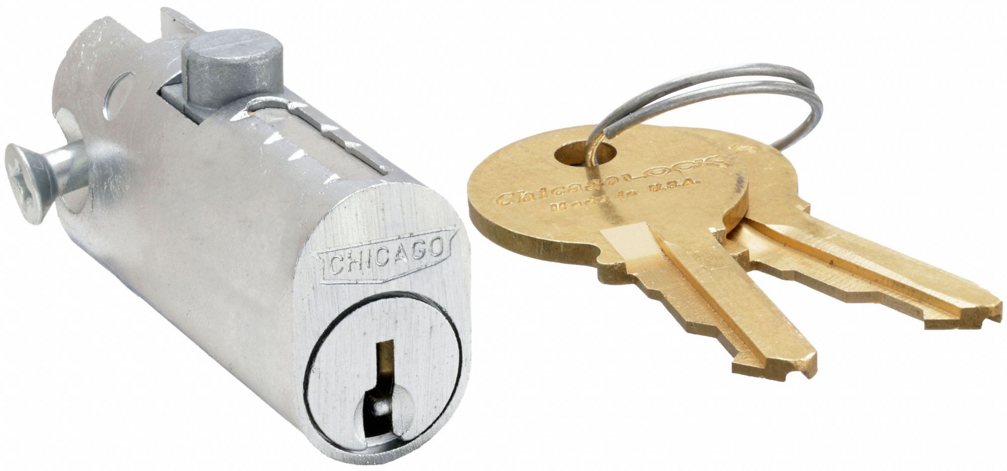 Chicago-C5001LP-1X03-CompX Chicago File Cabinet Lock C5001LP